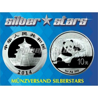 1 OZ China Panda 2014
