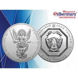 1 OZ Silber Archangel Michael 2017