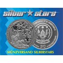 1 OZ Silber Ruanda 2011 Zebra in Folie