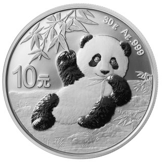 10 Yuan China Panda 2020