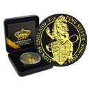 2 OZ  Silber Queens Beasts Lion of England 2016 Gold...