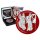 The Allegories 2019  Columbia &amp; Germania 1 oz 999 Silber Space Red Edition