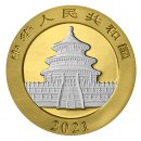 10 Yuan Silber China Panda 2021 Sunset Edition
