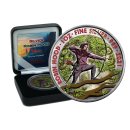 1 OZ Silber Robin Hood 2021  Mystic Forest color Edition