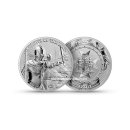 1 OZ Silber Malta 5 &euro; Knights Of The Past 2021 in...