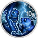 10 Yuan Silber China Panda 2021 Storm Edition