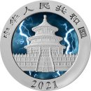 10 Yuan Silber China Panda 2021 Storm Edition