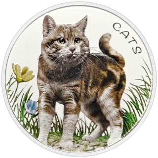 1 Unze Cats Katze Fiji color