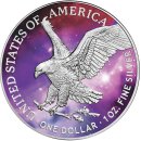 1 OZ Silber Eagle 2022 Golden Ring Edition