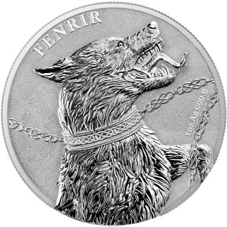 1 oz 999 Silver Germania Beasts Fenrir 2022