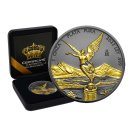1 OZ Silber Mexico Libertad  2022 Gold Black Empire Edition