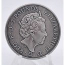 1 oz Silver King Arthur 1 oz Silber Antique Finish