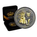 1 OZ Silber Saint Helena Una &amp; The Lion 2023  Gold...