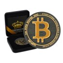 1 OZ Silber Niue Bitcoin 2022  Gold Black Empire Edition