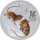 1 OZ Silver Mouse 2020 Lunar III colored