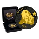 10 Yuan Silber China Panda 2024 Gold Black Empire Edition