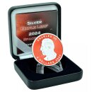 1 OZ Silber Maple Leaf 2024 Space Red Edition