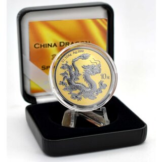1 OZ China Drache 2025 Space Gold Edition