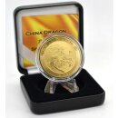 1 OZ China Drache 2025 Space Gold Edition