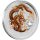 1 OZ Silber Drache 2012 Lunar II mit Farbapplikation Brown