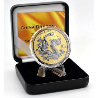 1 OZ China Drache 2025 Space Gold Edition