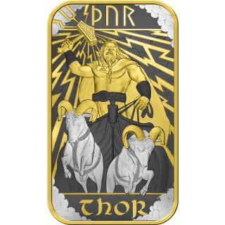 1 Oz Silberbarren The Royal Mint Thor Norse Gods Spezial Edition