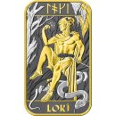 1 Oz Silberbarren The Royal Mint Loki Norse Gods Spezial...
