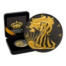1 OZ Silber Eagle 2026 Gold Black Empire Edition