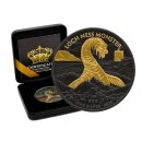 1 OZ Silber UK Loch Ness Monster 2026 Gold Black Empire...