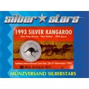 1 Unze K&auml;nguru 1993 in Blister SYDNEY COIN FAIR AUSGABE